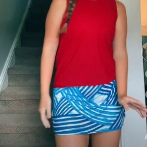 Blue Wilson tennis skirt!!!